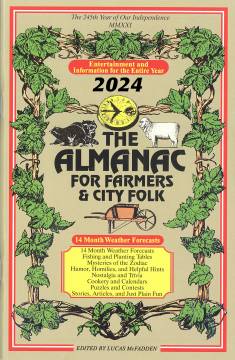 2024 Almanac Book for Farmers & City Folk